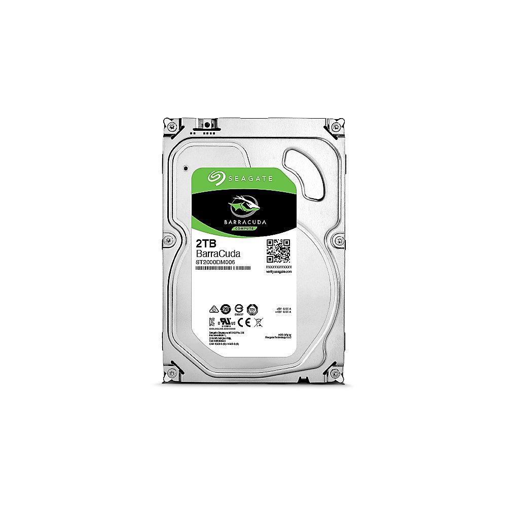 Seagate BarraCuda HDD ST2000DM006 - 2TB 64MB 3.5zoll SATA600, Seagate, BarraCuda, HDD, ST2000DM006, 2TB, 64MB, 3.5zoll, SATA600