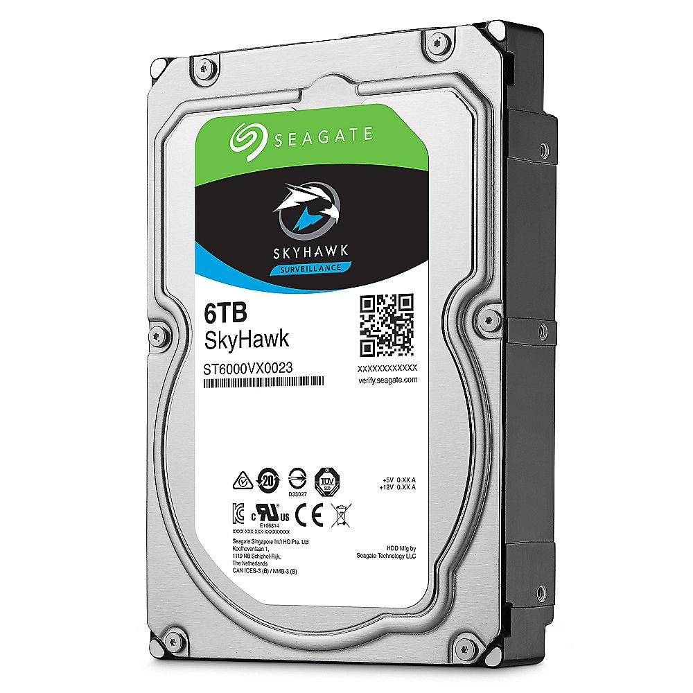 Seagate SkyHawk HDD ST6000VX0023 - 6TB 7200rpm 256MB 3.5zoll SATA600