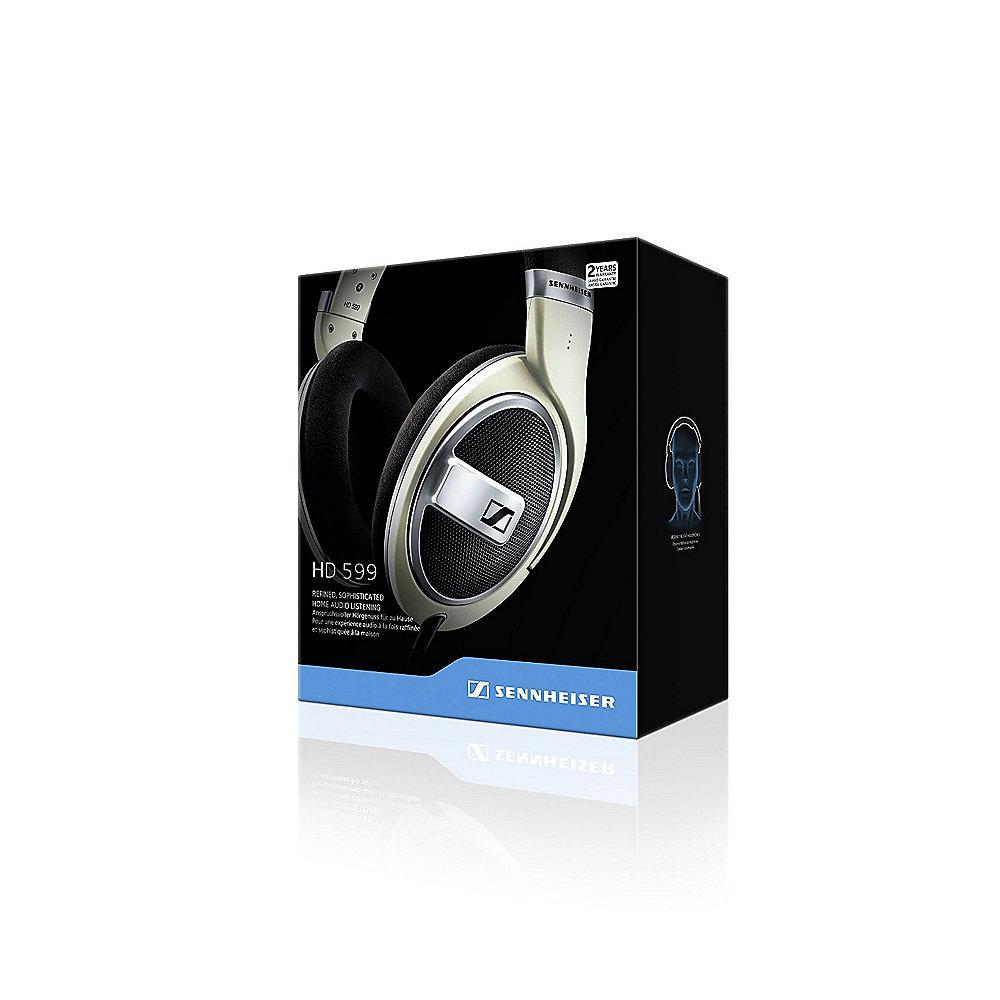 Sennheiser HD 599 ohrumschließender Premium Kopfhörer, Sennheiser, HD, 599, ohrumschließender, Premium, Kopfhörer
