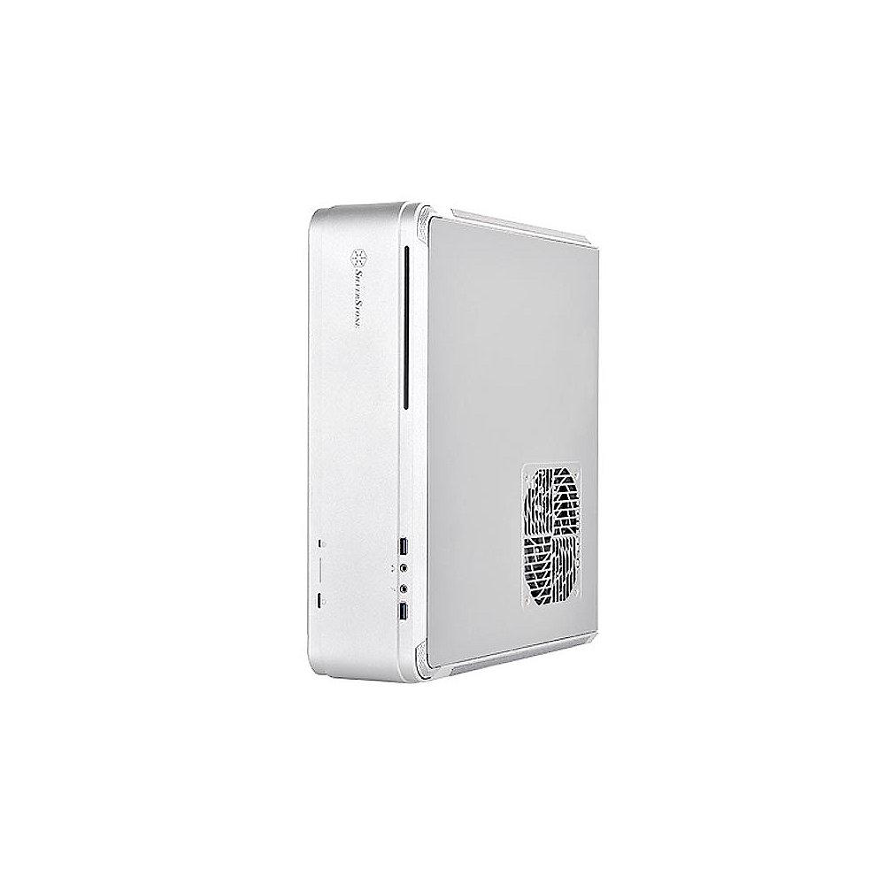 SilverStone Fortress Aluminium Mini-ITX Gehäuse SST-FTZ01S USB3.0 silber (o.NT), SilverStone, Fortress, Aluminium, Mini-ITX, Gehäuse, SST-FTZ01S, USB3.0, silber, o.NT,