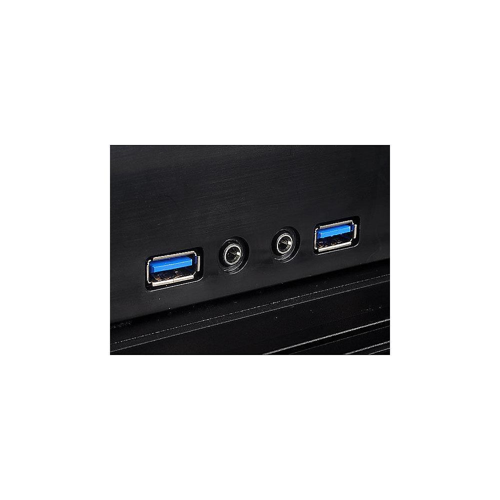 SilverStone Milo Slim HTPC Micro ATX SST-ML04B USB3.0 1x5.25" schwarz