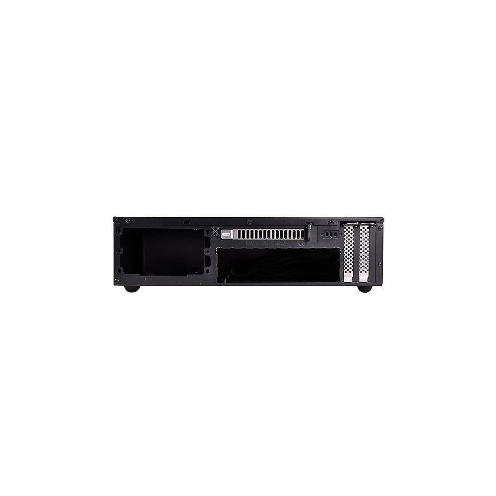 SilverStone Milo Slim HTPC Mini-ITX Gehäuse SST-ML09B USB3.0 schwarz, SilverStone, Milo, Slim, HTPC, Mini-ITX, Gehäuse, SST-ML09B, USB3.0, schwarz