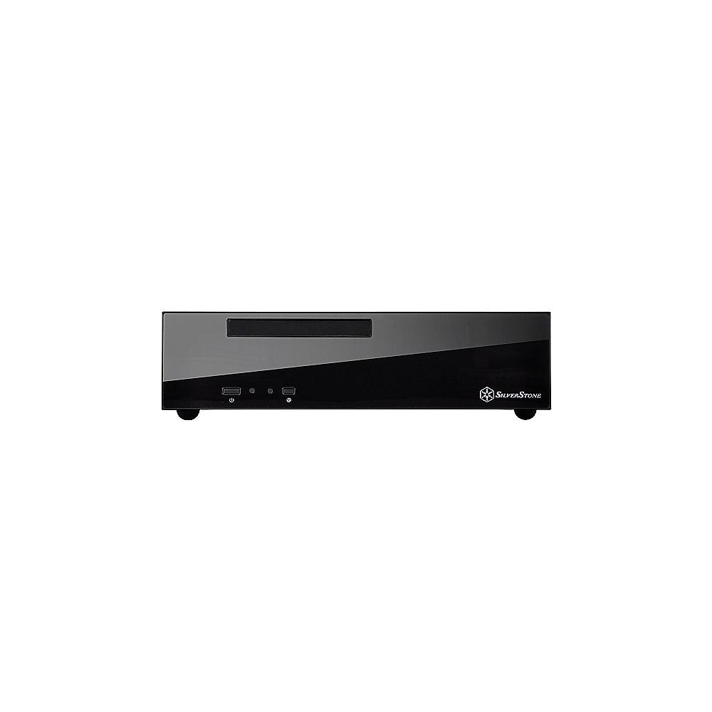 SilverStone Milo Slim HTPC Mini-ITX Gehäuse SST-ML09B USB3.0 schwarz