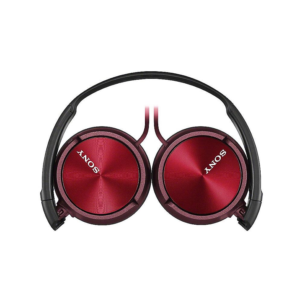 Sony MDR-ZX310R On Ear Kopfhörer -Rot, Sony, MDR-ZX310R, On, Ear, Kopfhörer, -Rot