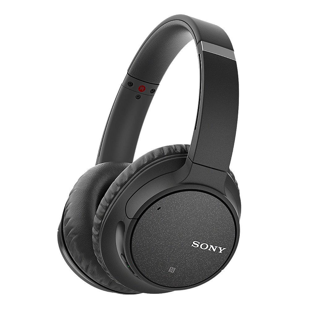 Sony WH-CH700N Over Ear Kopfhörer kabellos BT NC NFC Voice Assistent schwarz