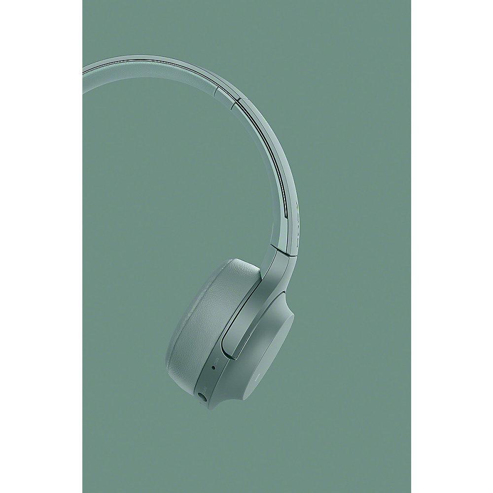 Sony WH-H800 Bluetooth On Ear Kopfhörer NFC faltbar grün