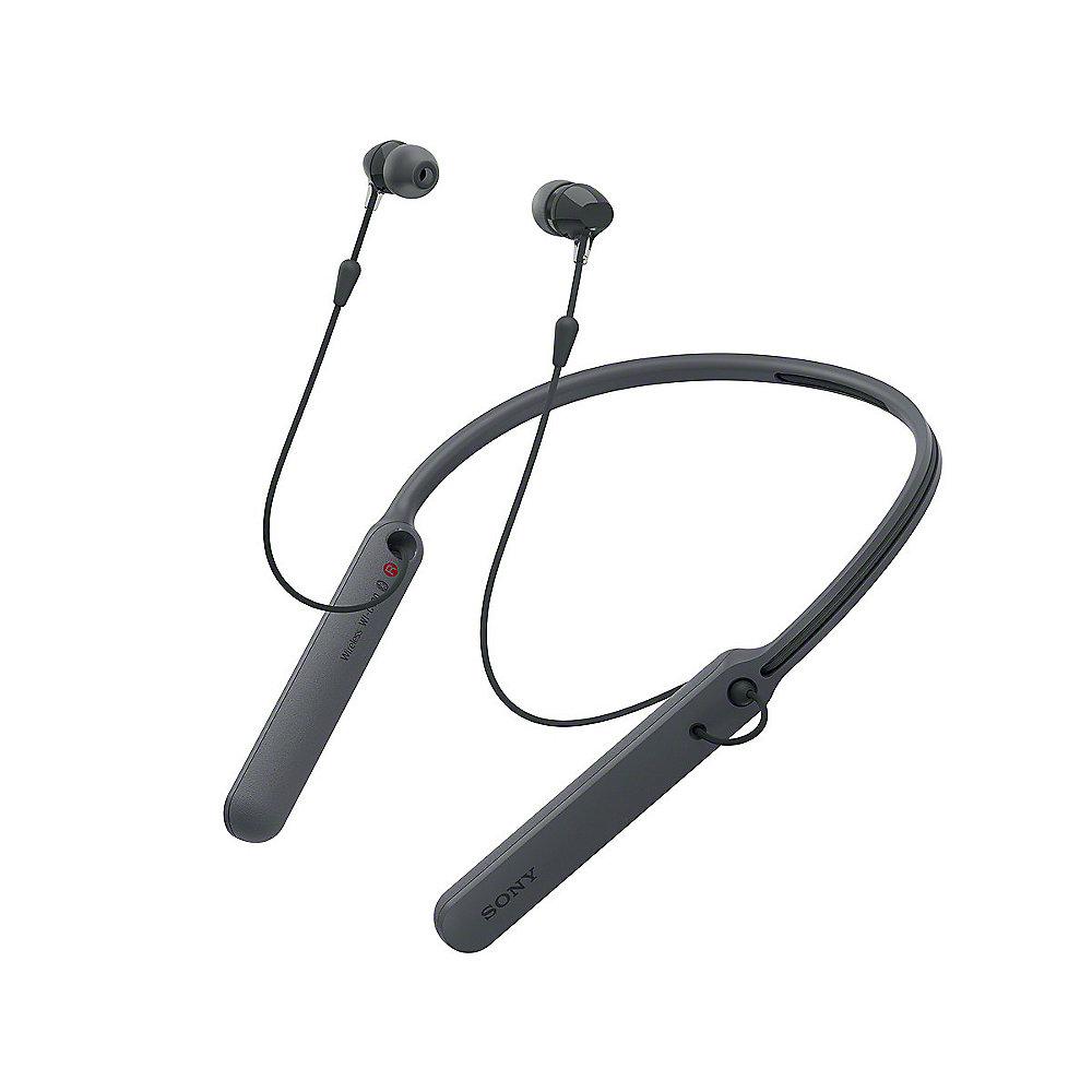 Sony WI-C400 Bluetooth In Ear Kopfhörer Neckband NFC Headset Schwarz