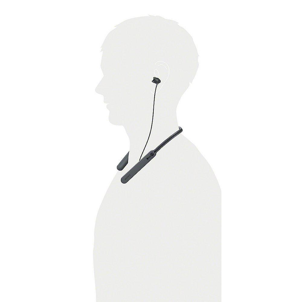 Sony WI-C400 Bluetooth In Ear Kopfhörer Neckband NFC Headset Schwarz, Sony, WI-C400, Bluetooth, Ear, Kopfhörer, Neckband, NFC, Headset, Schwarz