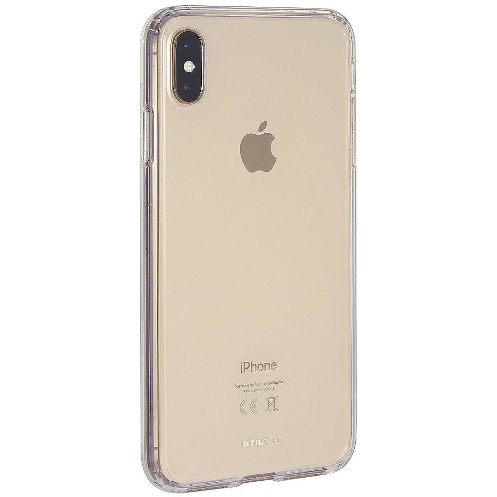 StilGut Bumper Hybrid Clear Case für Apple iPhone XS MAX transparent B07HNY4T9T