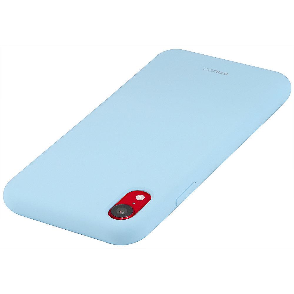 StilGut Liquid Silicon Case für Apple iPhone XR himmelblau B07GYR51X5