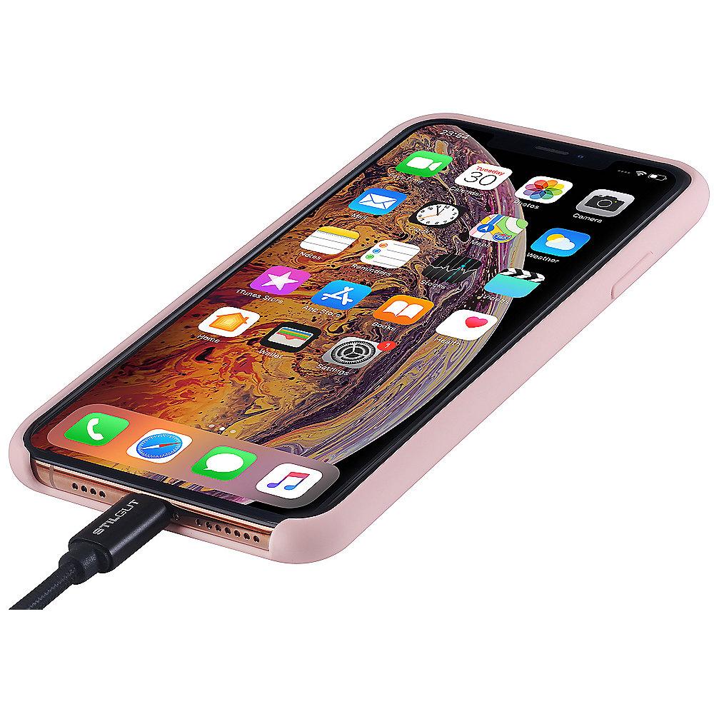 StilGut Liquid Silicon Case für Apple iPhone XS MAX sand pink B07GYQG2QK, StilGut, Liquid, Silicon, Case, Apple, iPhone, XS, MAX, sand, pink, B07GYQG2QK