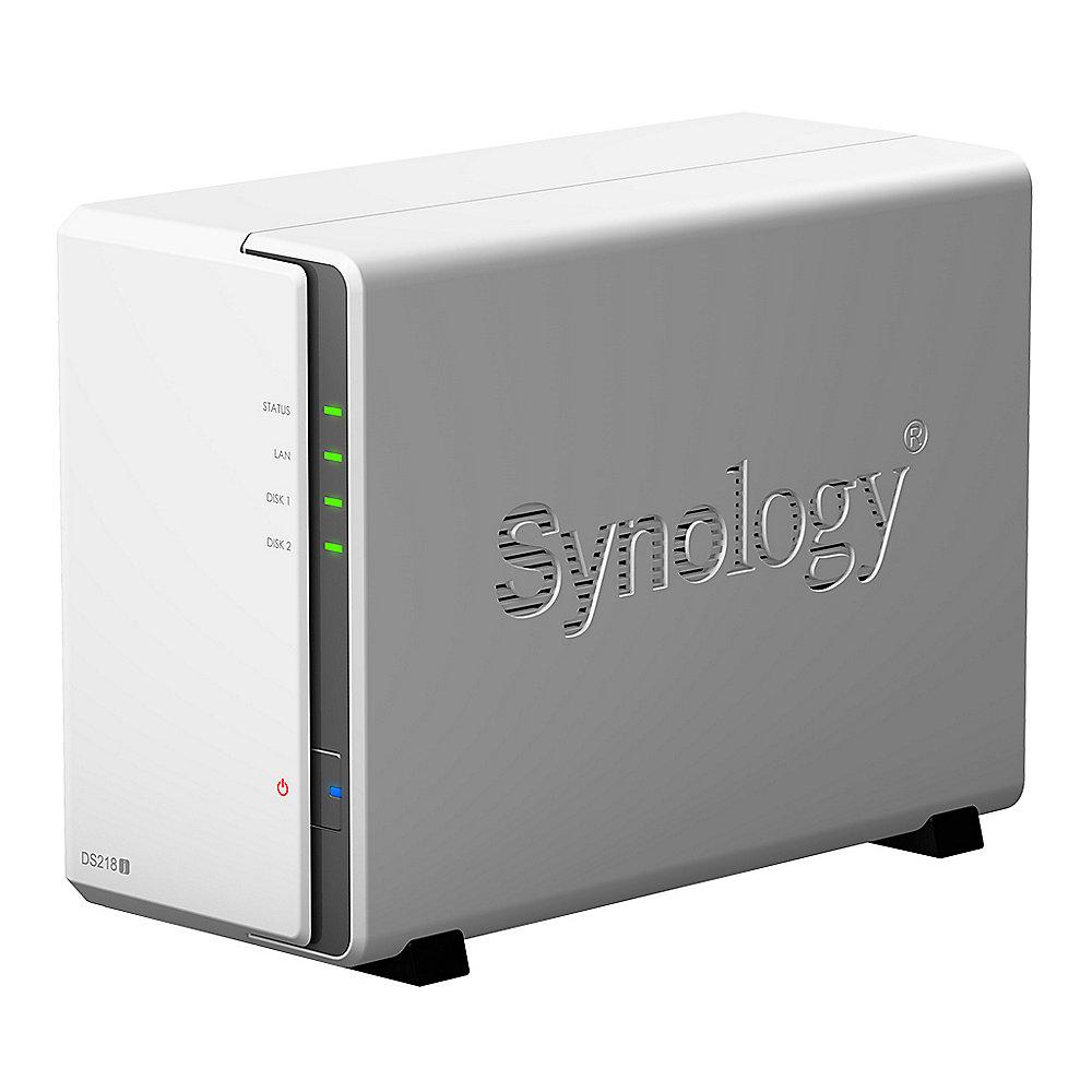 Synology Diskstation DS218j NAS 2-Bay 4TB inkl. 2x 2TB WD RED WD20EFRX, Synology, Diskstation, DS218j, NAS, 2-Bay, 4TB, inkl., 2x, 2TB, WD, RED, WD20EFRX