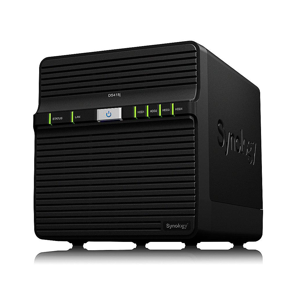 Synology Diskstation DS418j NAS System 4-Bay, Synology, Diskstation, DS418j, NAS, System, 4-Bay