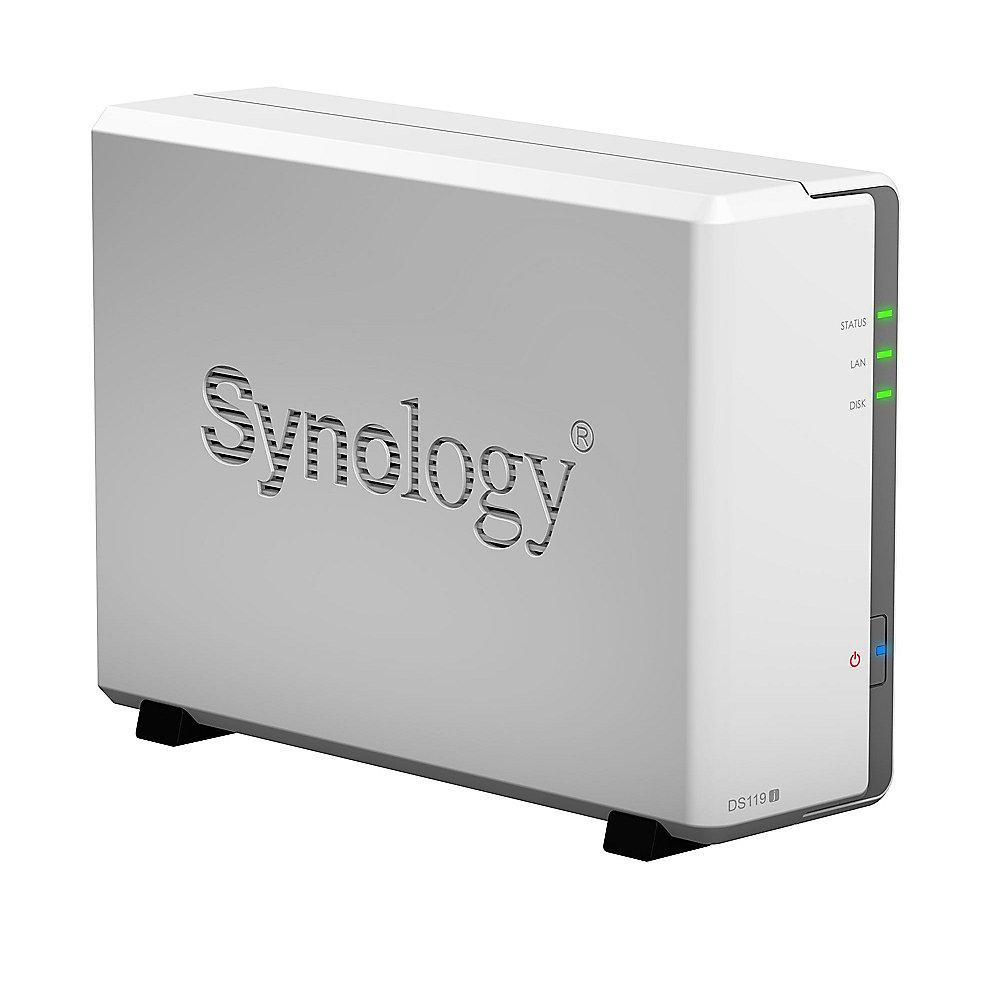 Synology DS119j NAS System 1-Bay 3TB inkl. 1x 3TB Seagate ST3000VN007, Synology, DS119j, NAS, System, 1-Bay, 3TB, inkl., 1x, 3TB, Seagate, ST3000VN007