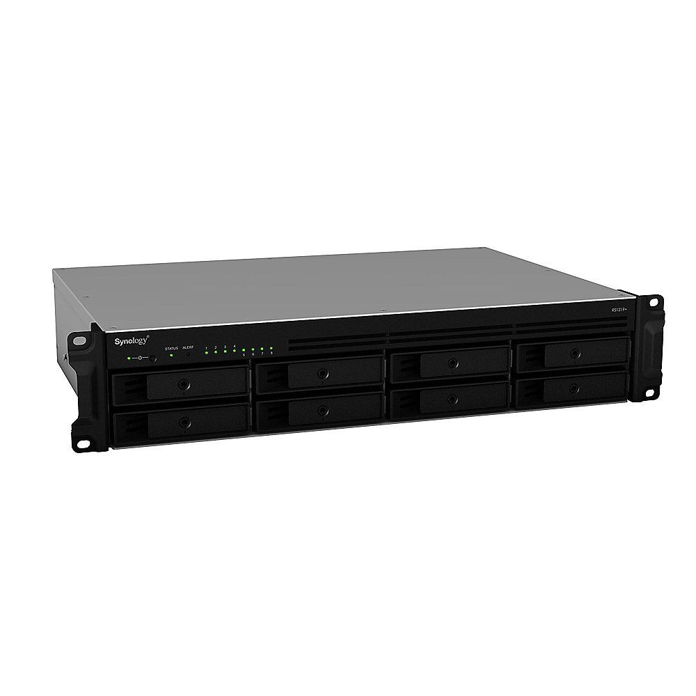 Synology Rackstation RS1219  NAS System 8-Bay - 5Jahre Garantie