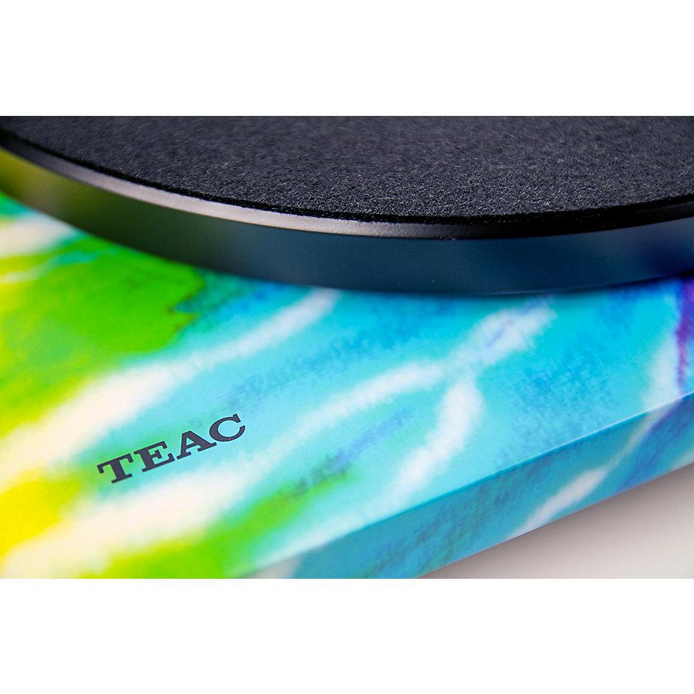 TEAC TN-420-TD Plattenspieler multicolour USB integrierter Phono-Vorverstärker