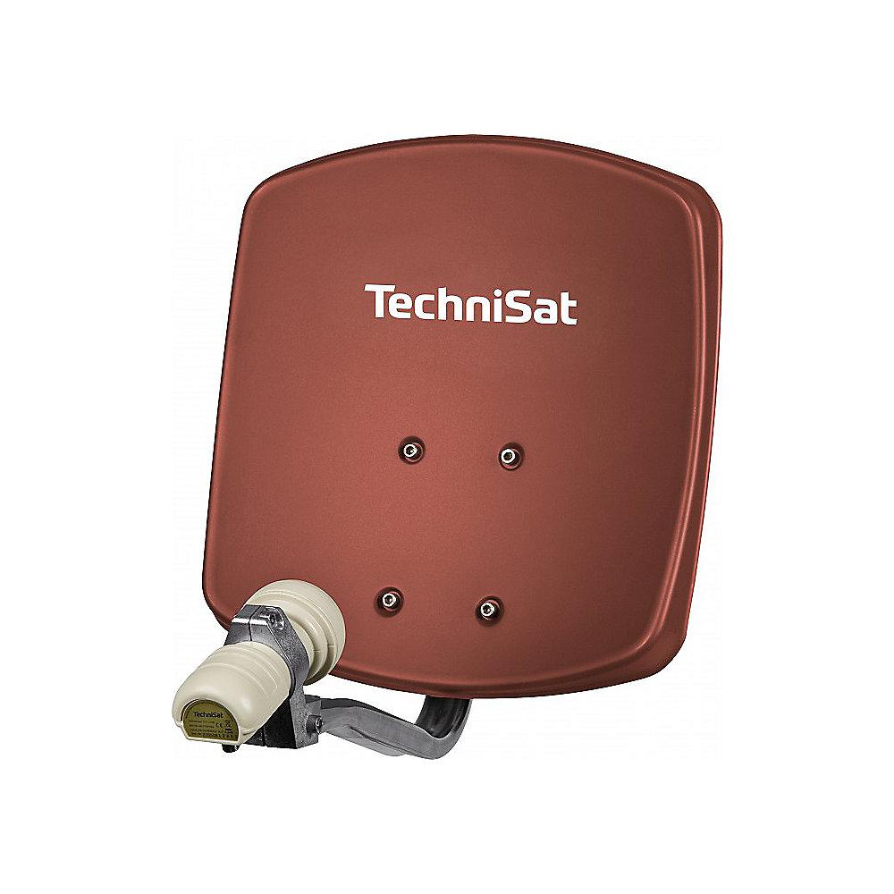 TechniSat DigiDish 33 mit Universal-Twin-LNB, rot