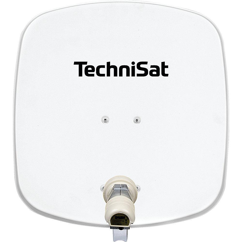 TechniSat DigiDish 45 weiß mit Universal V/H-LNB, TechniSat, DigiDish, 45, weiß, Universal, V/H-LNB