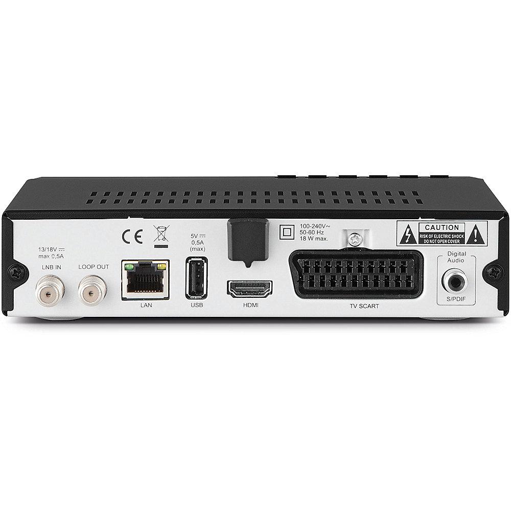 TechniSat HD-S 222 Satelliten-Receiver (HDMI, HDTV, USB 2.0), TechniSat, HD-S, 222, Satelliten-Receiver, HDMI, HDTV, USB, 2.0,