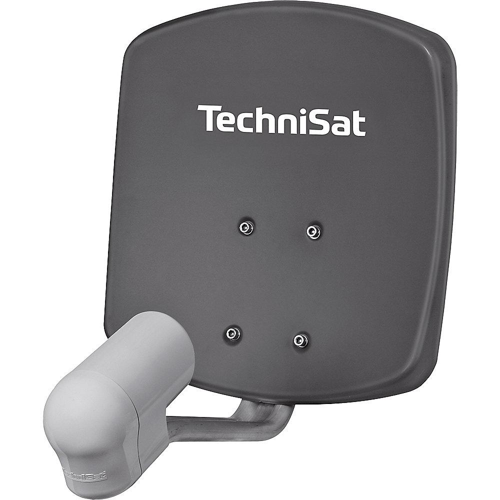 TechniSat SATMAN 33, UNYSAT-V/H-LNB, grau, DigitalSat-Antenne, TechniSat, SATMAN, 33, UNYSAT-V/H-LNB, grau, DigitalSat-Antenne