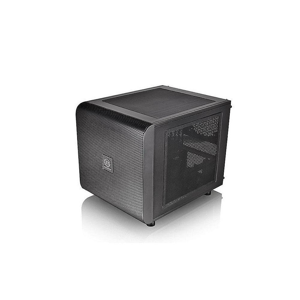 Thermaltake Core V21 Mini-Tower mATX Gehäuse schwarz USB3.0 (o.NT.), Thermaltake, Core, V21, Mini-Tower, mATX, Gehäuse, schwarz, USB3.0, o.NT.,