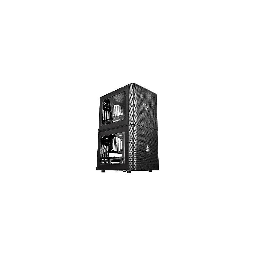 Thermaltake Core V21 Mini-Tower mATX Gehäuse schwarz USB3.0 (o.NT.), Thermaltake, Core, V21, Mini-Tower, mATX, Gehäuse, schwarz, USB3.0, o.NT.,