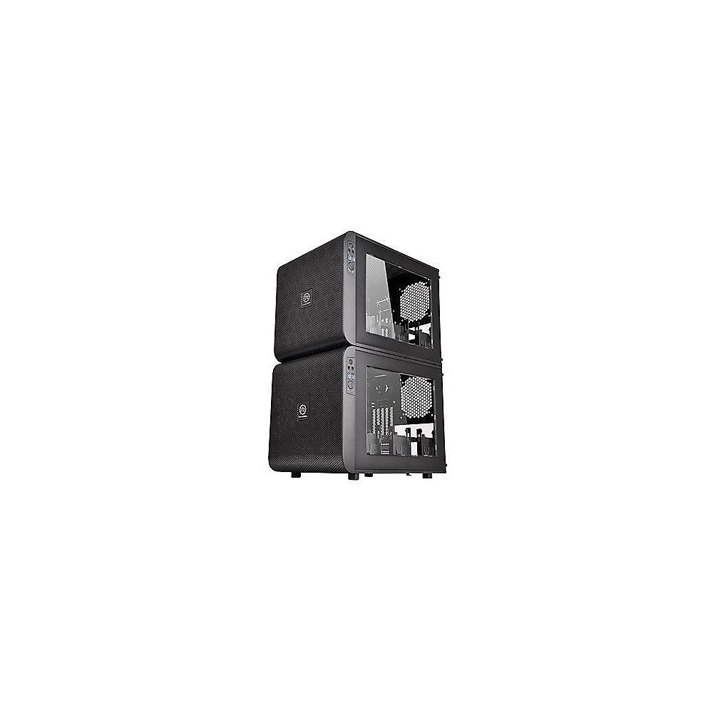 Thermaltake Core V21 Mini-Tower mATX Gehäuse schwarz USB3.0 (o.NT.), Thermaltake, Core, V21, Mini-Tower, mATX, Gehäuse, schwarz, USB3.0, o.NT.,