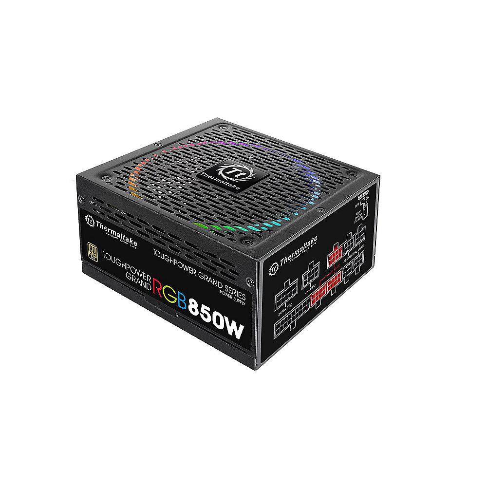 Thermaltake ToughPower Grand RGB Sync Ed. 850W Netzteil 80  Gold (140mm Lüfter), Thermaltake, ToughPower, Grand, RGB, Sync, Ed., 850W, Netzteil, 80, Gold, 140mm, Lüfter,