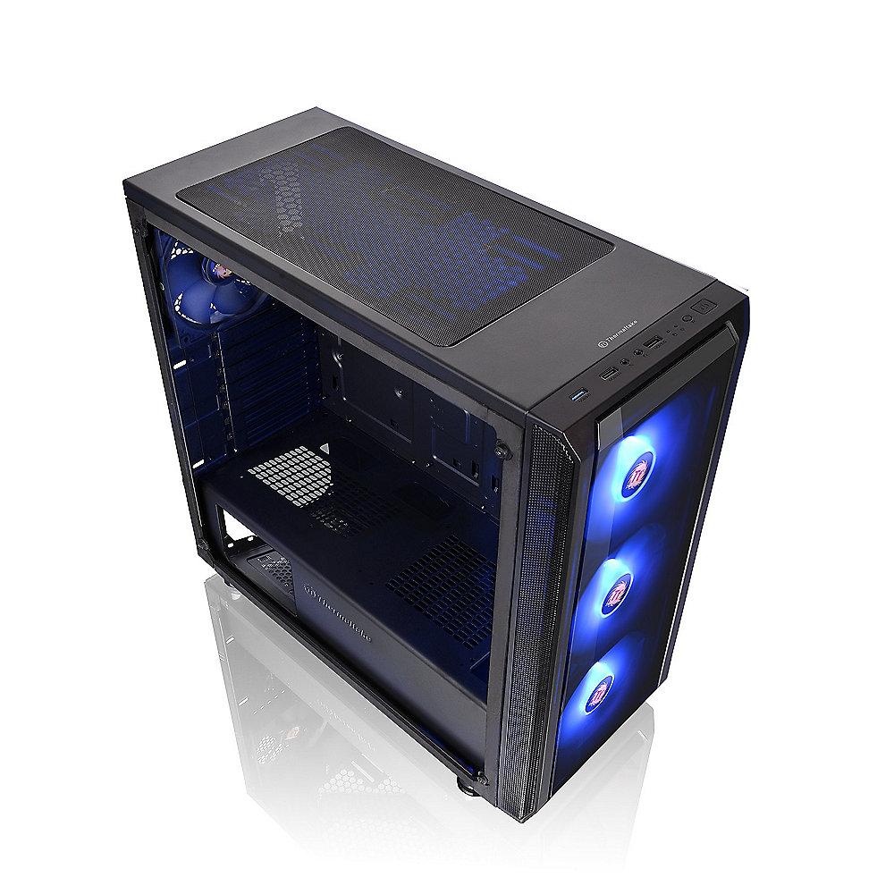 Thermaltake Versa J23 TG RGB Midi-Tower ATX Gehäuse Sichtfenster ohne Netzteil