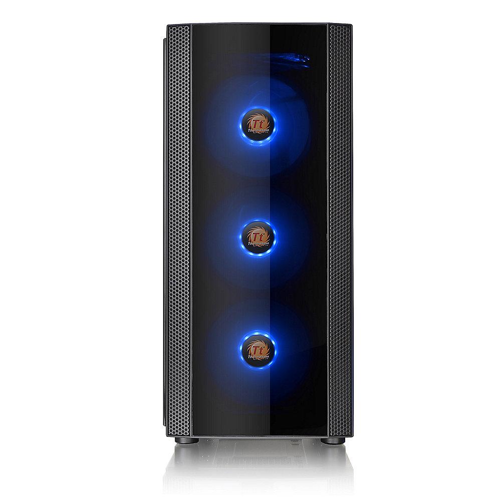 Thermaltake Versa J25 TG RGB Midi-Tower ATX Gehäuse schwarz, Sichtfenster (o.NT)