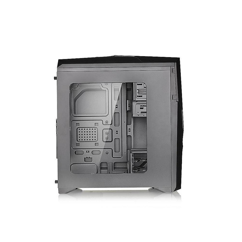 Thermaltake Versa N25 Midi-Tower ATX Gehäuse schwarz, mit Sichtfenster