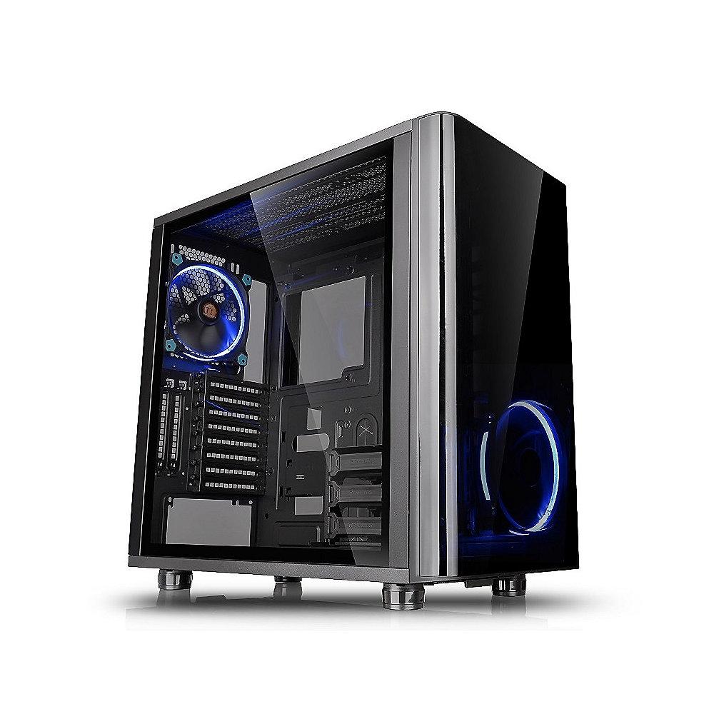 Thermaltake View 31 TG Midi-Tower ATX Gehäuse schwarz, mit Sichtfenster (o.NT)