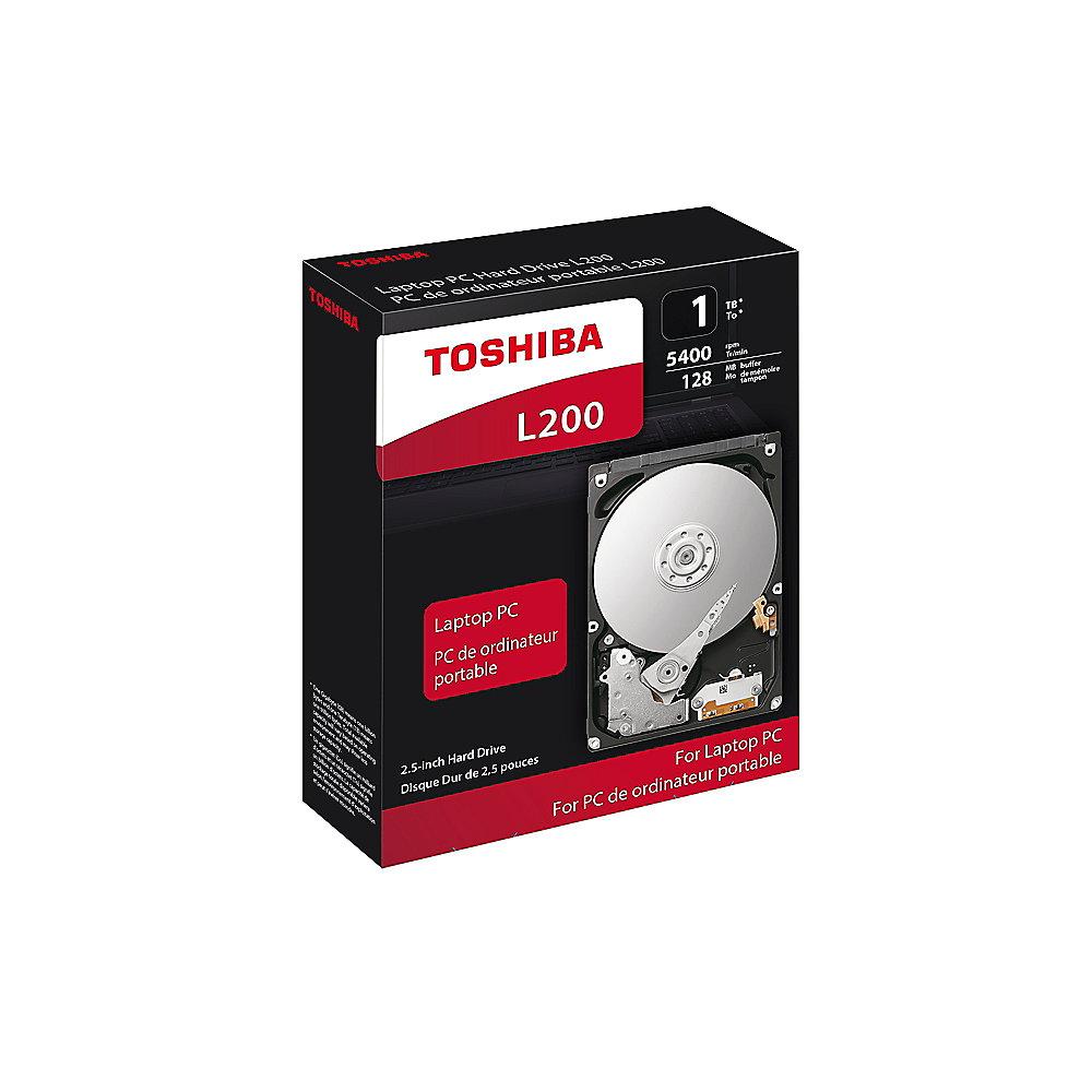 Toshiba L200 HDWJ110EZSTA - 1TB 5400rpm 8MB SATA600 2.5zoll, Toshiba, L200, HDWJ110EZSTA, 1TB, 5400rpm, 8MB, SATA600, 2.5zoll