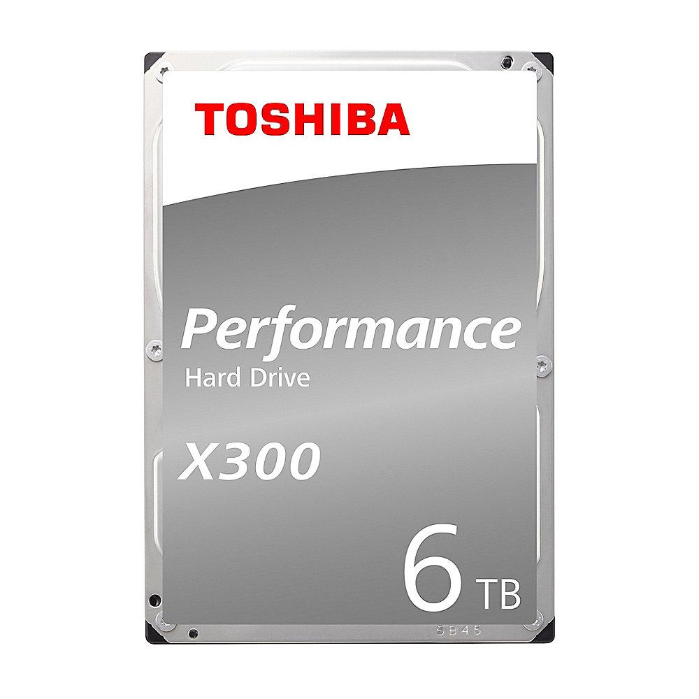 Toshiba X300 HDWE160UZSVA 6TB 128MB 7.200rpm SATA600 Bulk, Toshiba, X300, HDWE160UZSVA, 6TB, 128MB, 7.200rpm, SATA600, Bulk