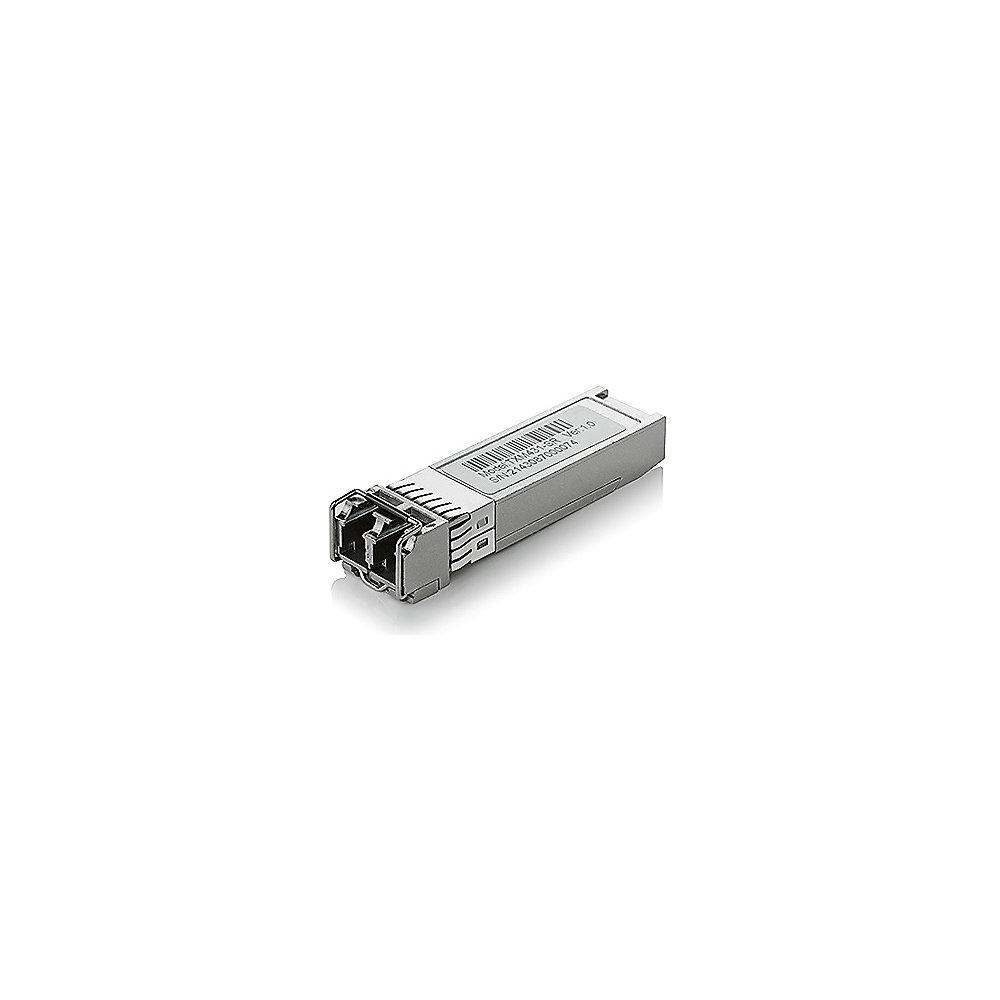 TP-LINK 10GBase-SR-SFP -LC-Transceiver silber