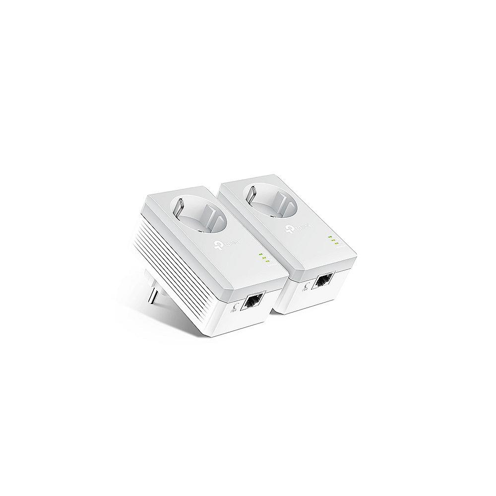 TP-LINK TL-PA4010PKIT AV600 2er Kit (600Mbit Powerline, 1x LAN, Steckdose), TP-LINK, TL-PA4010PKIT, AV600, 2er, Kit, 600Mbit, Powerline, 1x, LAN, Steckdose,