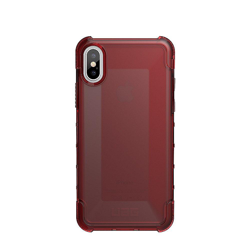 UAG Plyo Case für Apple iPhone X rot transparent, UAG, Plyo, Case, Apple, iPhone, X, rot, transparent