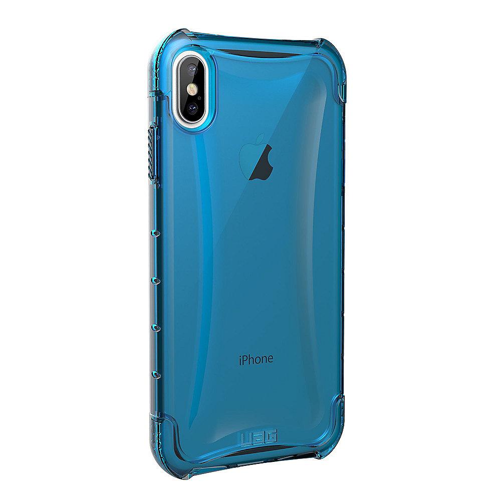 UAG Plyo Case für Apple iPhone Xs Max blau transparent