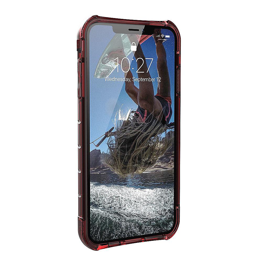 UAG Plyo Case für Apple iPhone Xs Max rot transparent