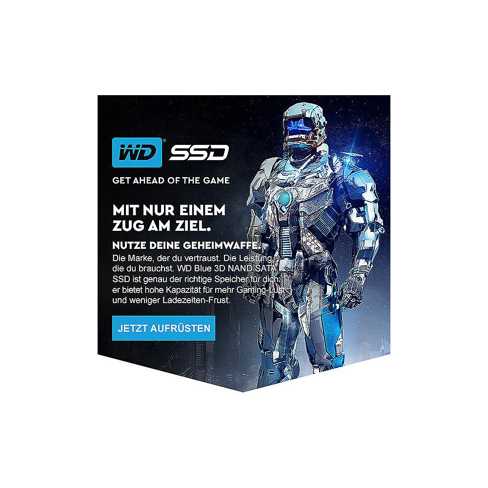 WD Blue 3D NAND SATA-SSD 1TB 6GB/s M.2 2280, WD, Blue, 3D, NAND, SATA-SSD, 1TB, 6GB/s, M.2, 2280