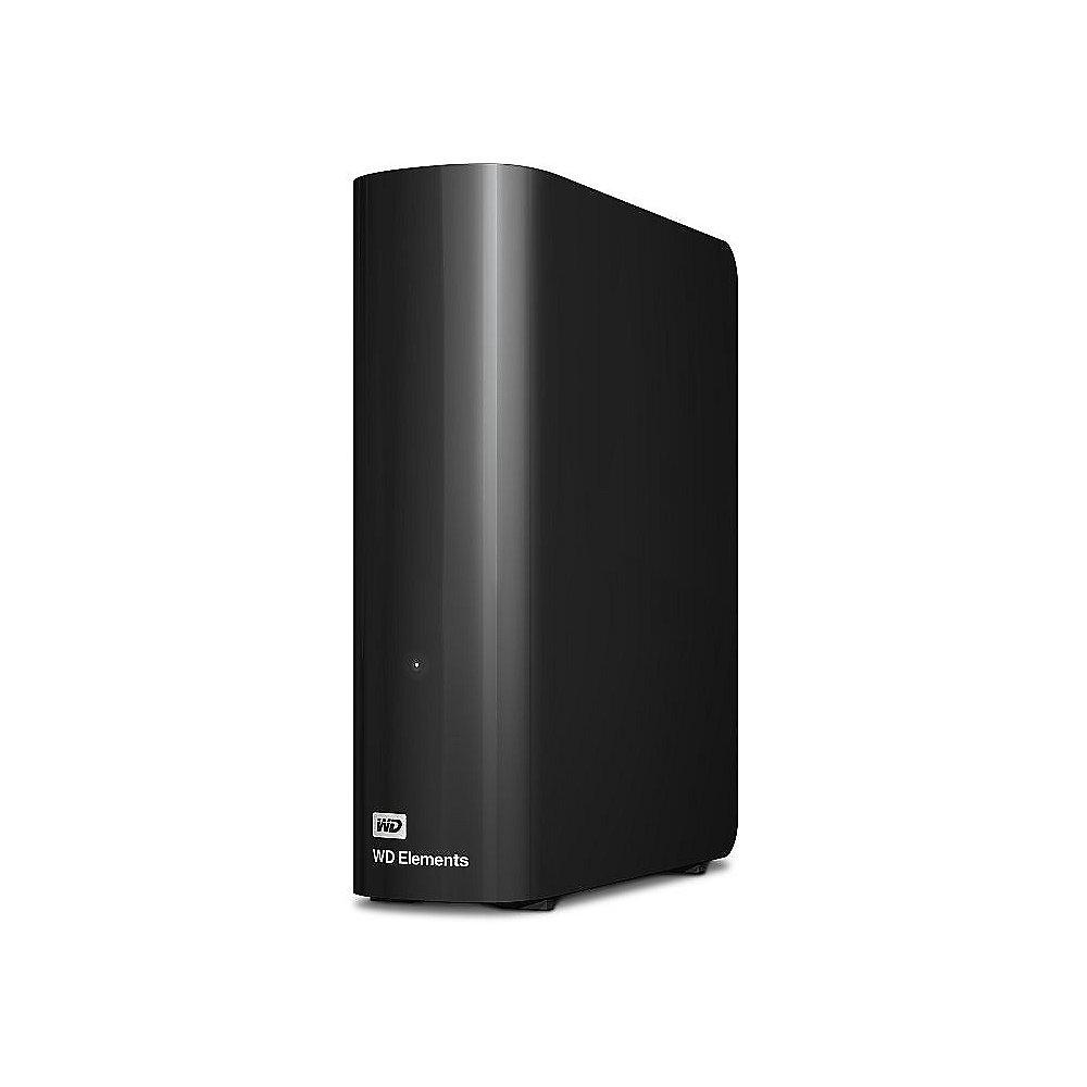 WD Elements Desktop USB3.0 Extern 2TB 3,5 Zoll Schwarz