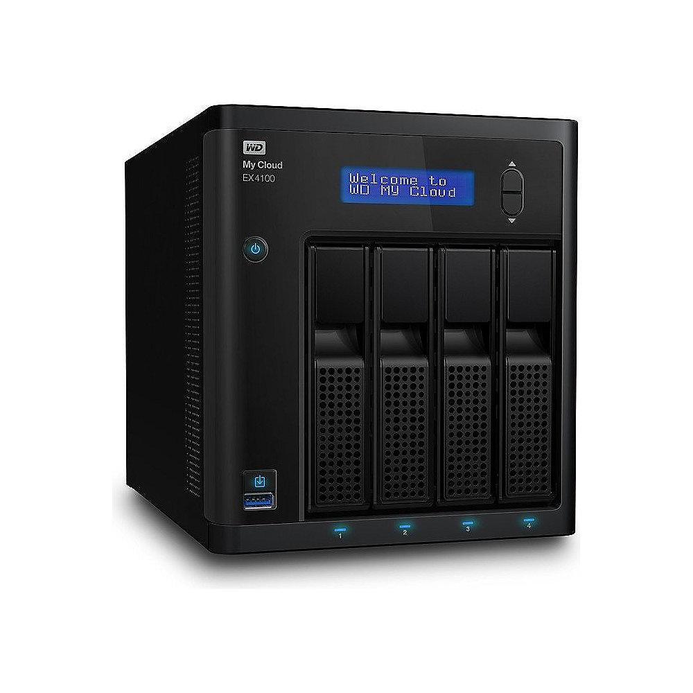 WD My Cloud EX4100 NAS System 4-Bay (4x0TB) Leergehäuse WDBWZE0000NBK-EESN, WD, My, Cloud, EX4100, NAS, System, 4-Bay, 4x0TB, Leergehäuse, WDBWZE0000NBK-EESN