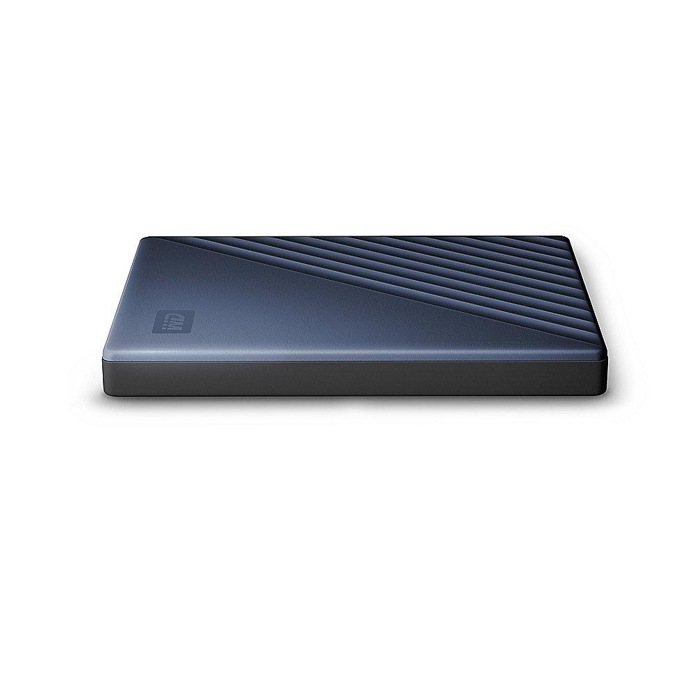 WD My Passport Ultra 2TB USB3.0 & USB-C 2.5zoll - Blau