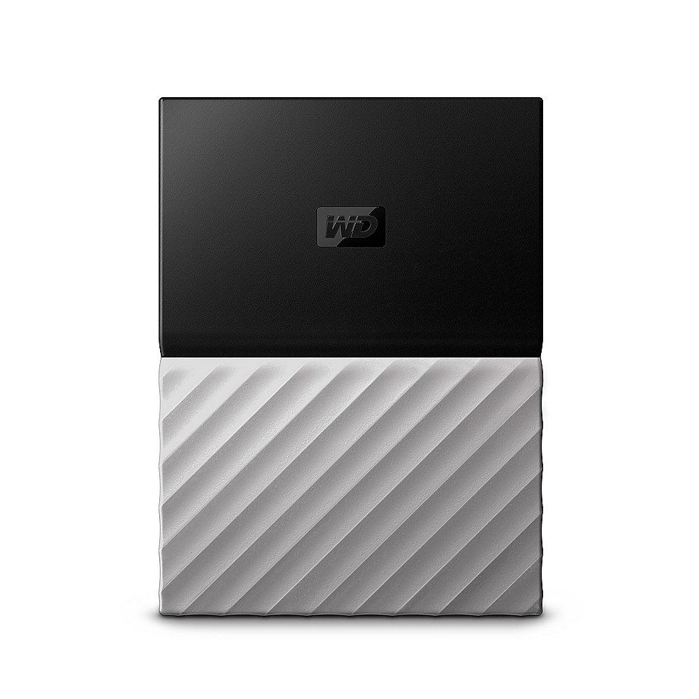 WD My Passport Ultra USB3.0 3TB 2.5zoll - Schwarz/Grau WDBFKT0030BGY-WESN