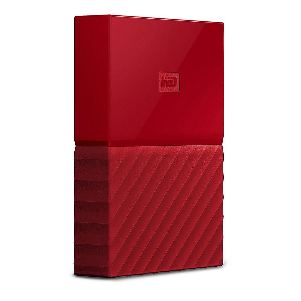 WD My Passport USB3.0 2TB 2.5zoll - Rot NEW, WD, My, Passport, USB3.0, 2TB, 2.5zoll, Rot, NEW