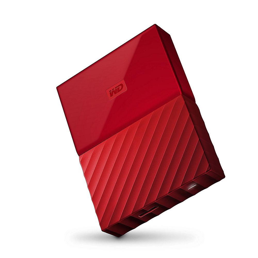 WD My Passport USB3.0 2TB 2.5zoll - Rot NEW, WD, My, Passport, USB3.0, 2TB, 2.5zoll, Rot, NEW