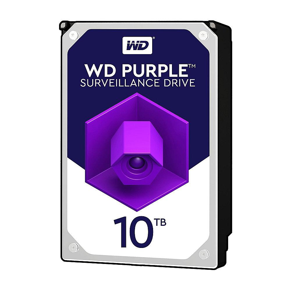WD Purple WD101PURZ - 10TB 7200rpm 256MB 3,5 Zoll SATA600, WD, Purple, WD101PURZ, 10TB, 7200rpm, 256MB, 3,5, Zoll, SATA600