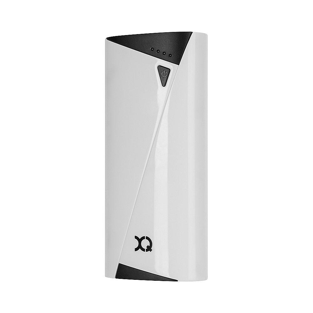 xqisit 5.200mAh Powerbank schwarz/weiß