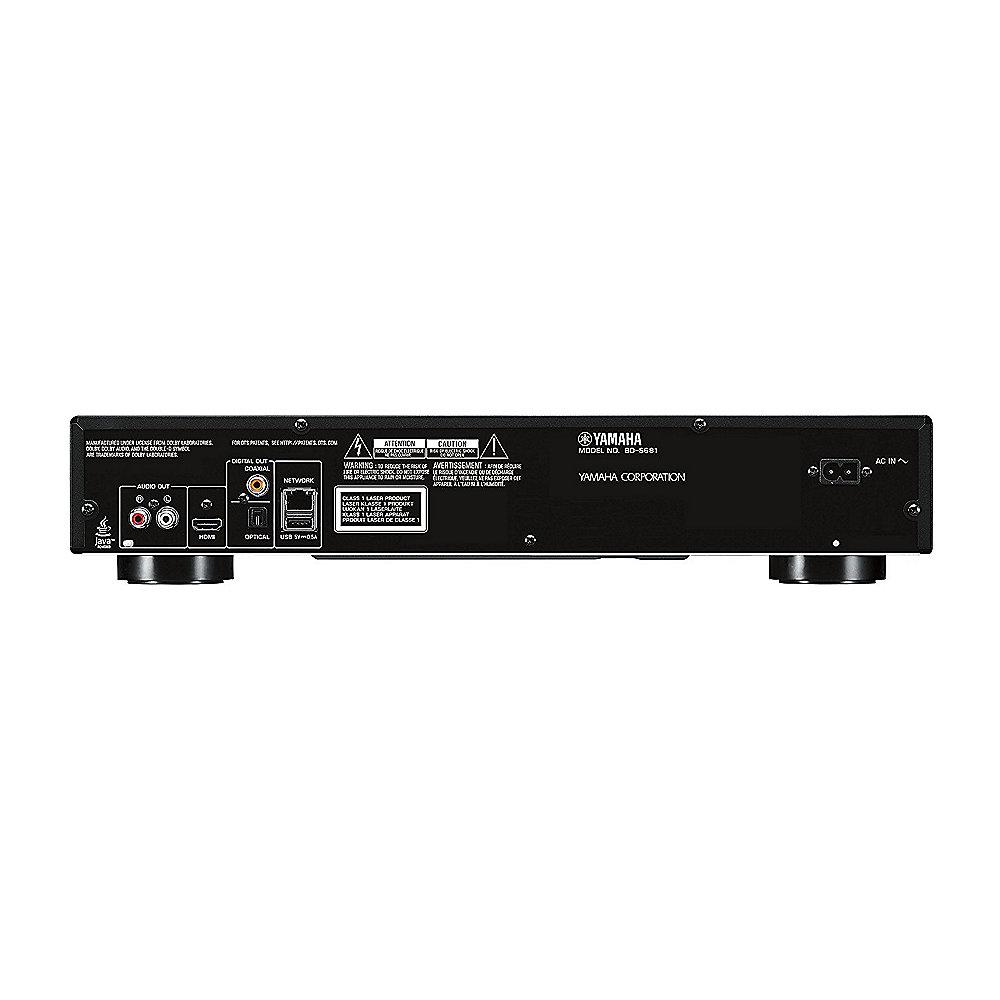 Yamaha BD-S681 WiFi, 3D-Wiedergabe, SACD, Miracast, DLNA, USB, schwarz