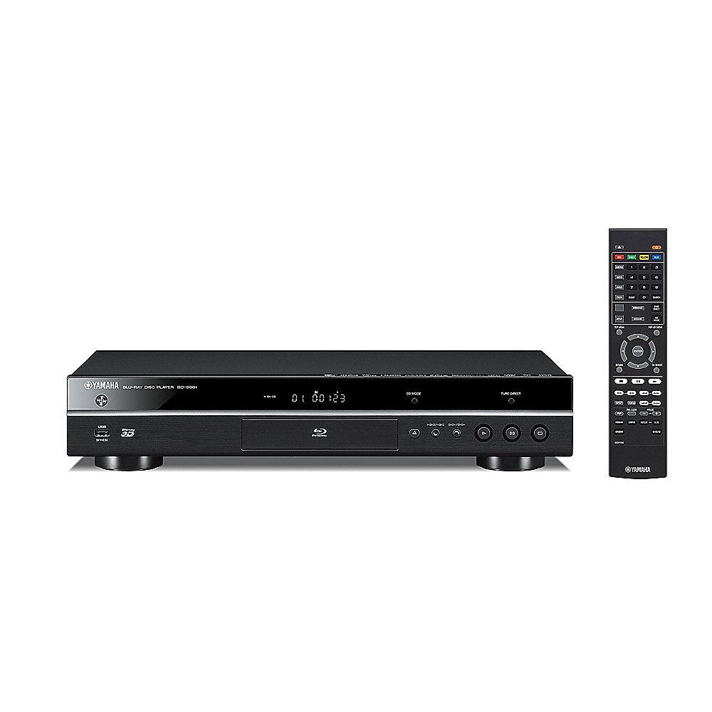 Yamaha BD-S681 WiFi, 3D-Wiedergabe, SACD, Miracast, DLNA, USB, schwarz, Yamaha, BD-S681, WiFi, 3D-Wiedergabe, SACD, Miracast, DLNA, USB, schwarz